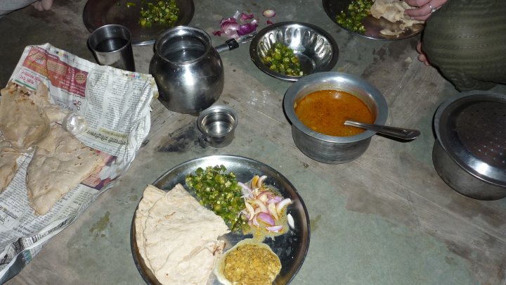 Usual Marati meal