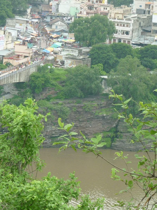 Aum in Omkareshwar