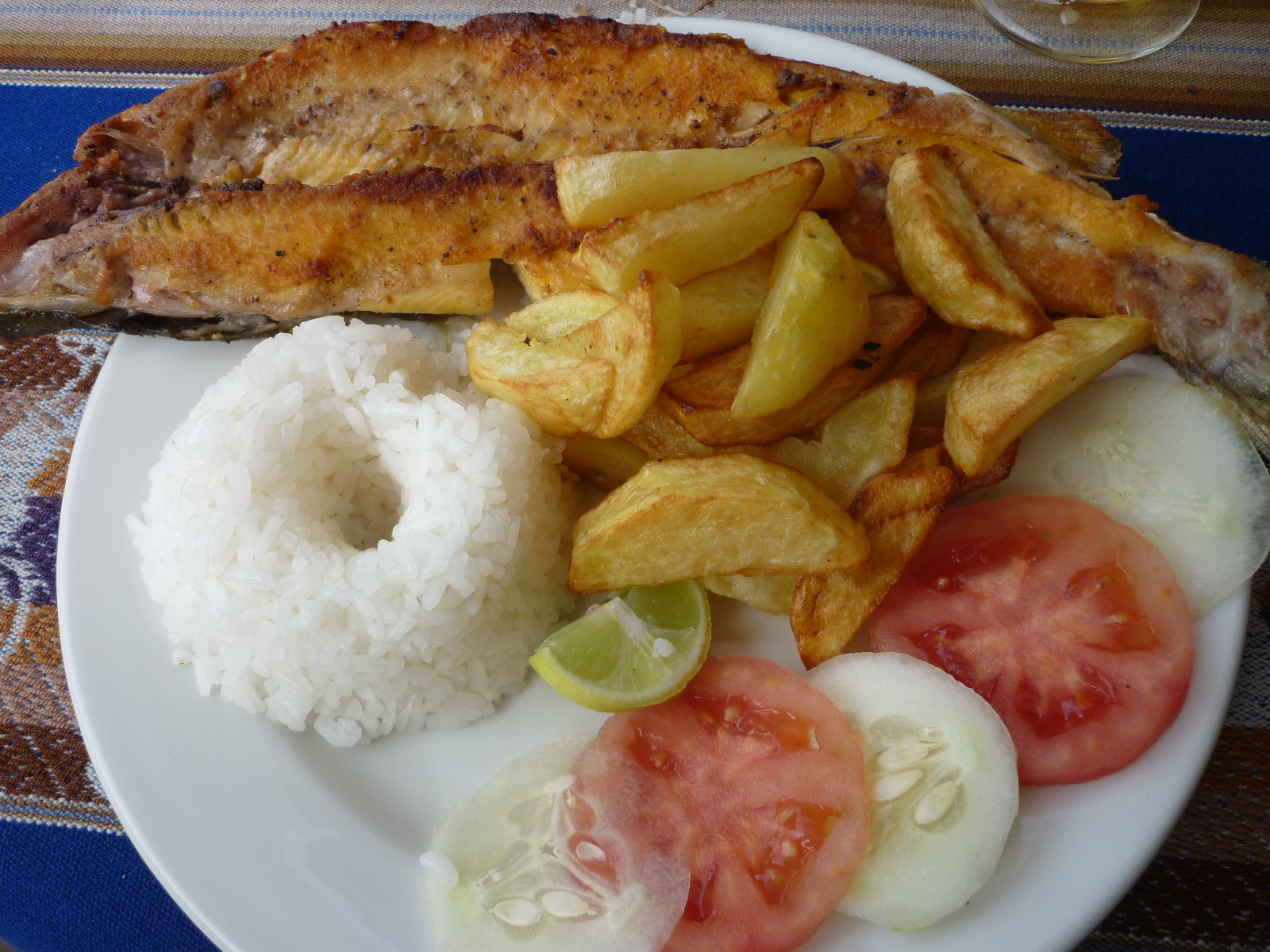 Peruvian Fried Trout (Trucha Frita) 