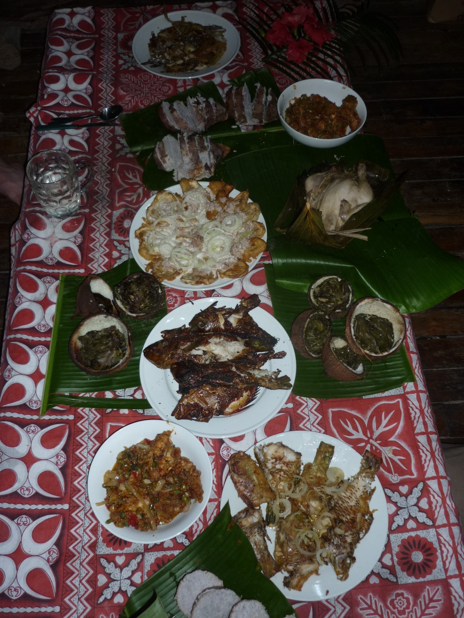 A Fijian Lovo feast